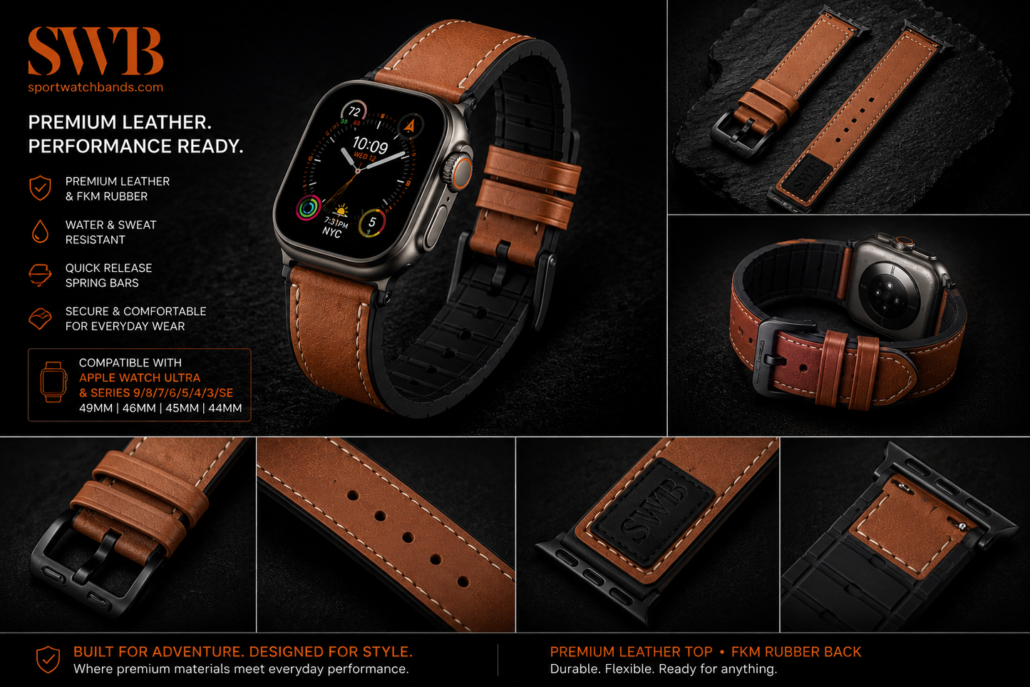Leather and Silicone