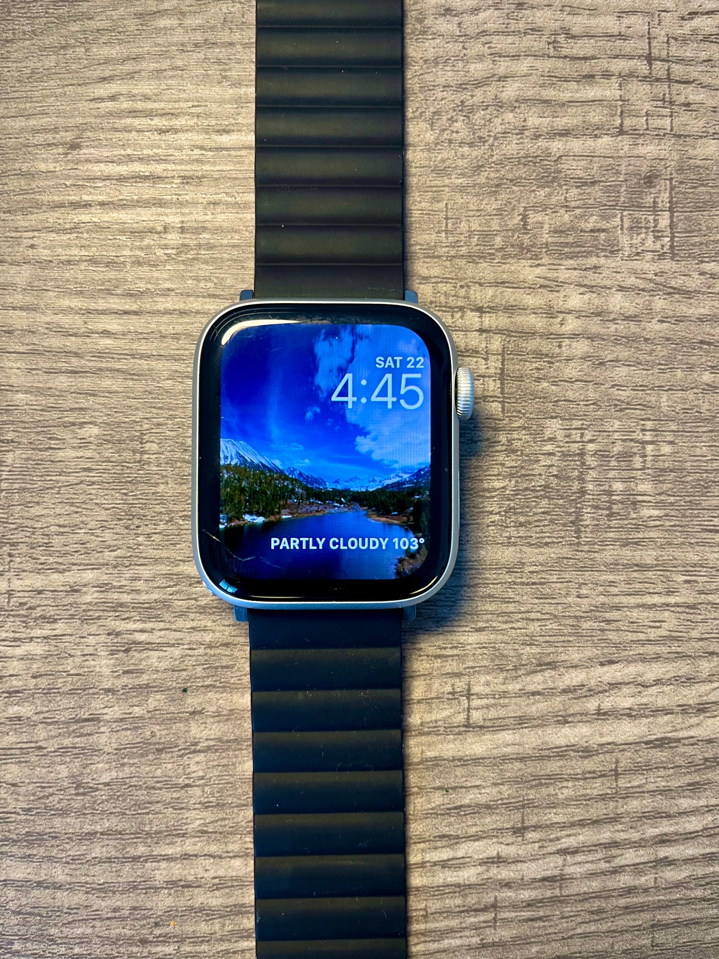 Magnetic Band - Black + Orange