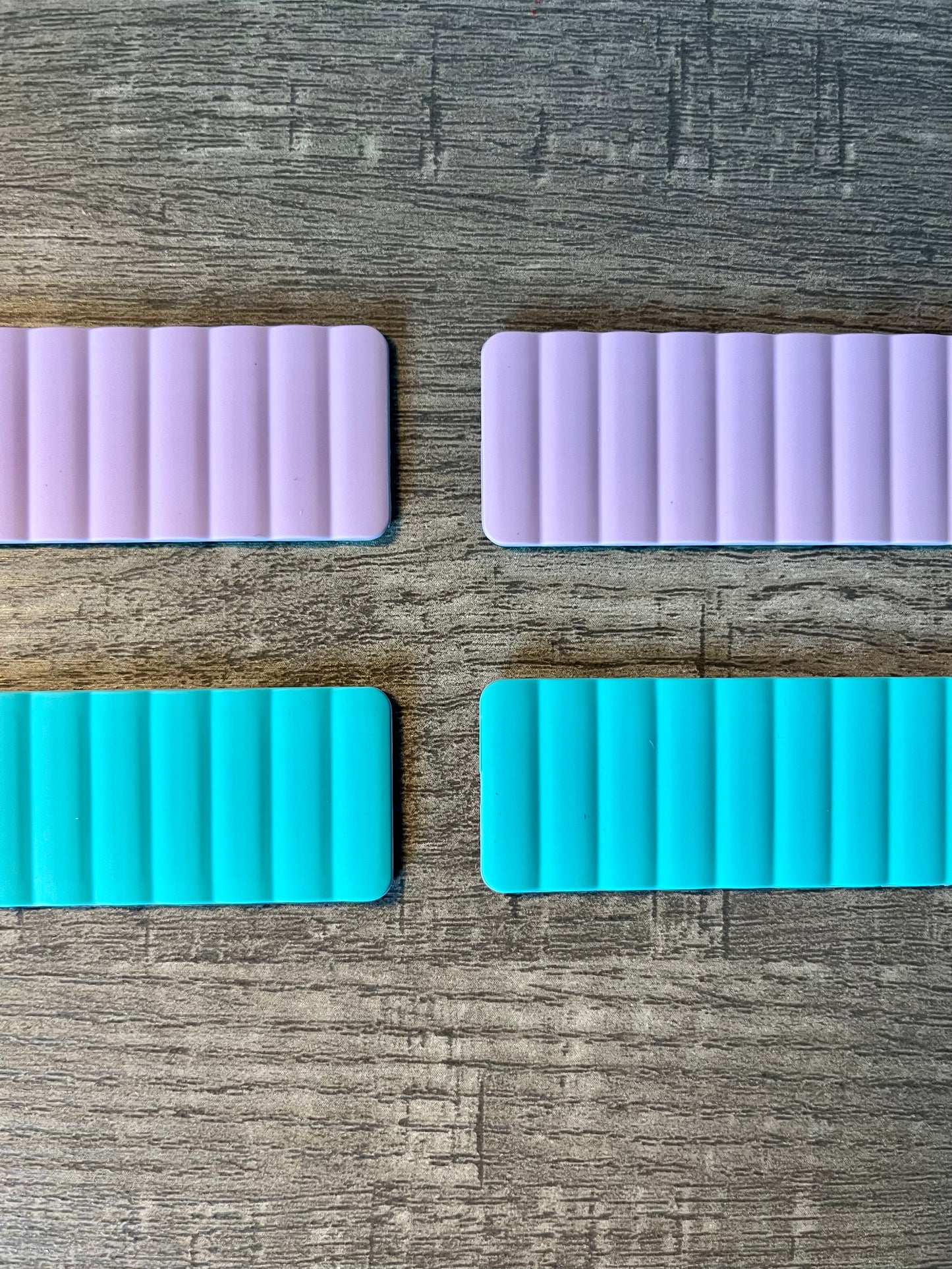 Reversable Magnetic Band - Aqua and Lavandar