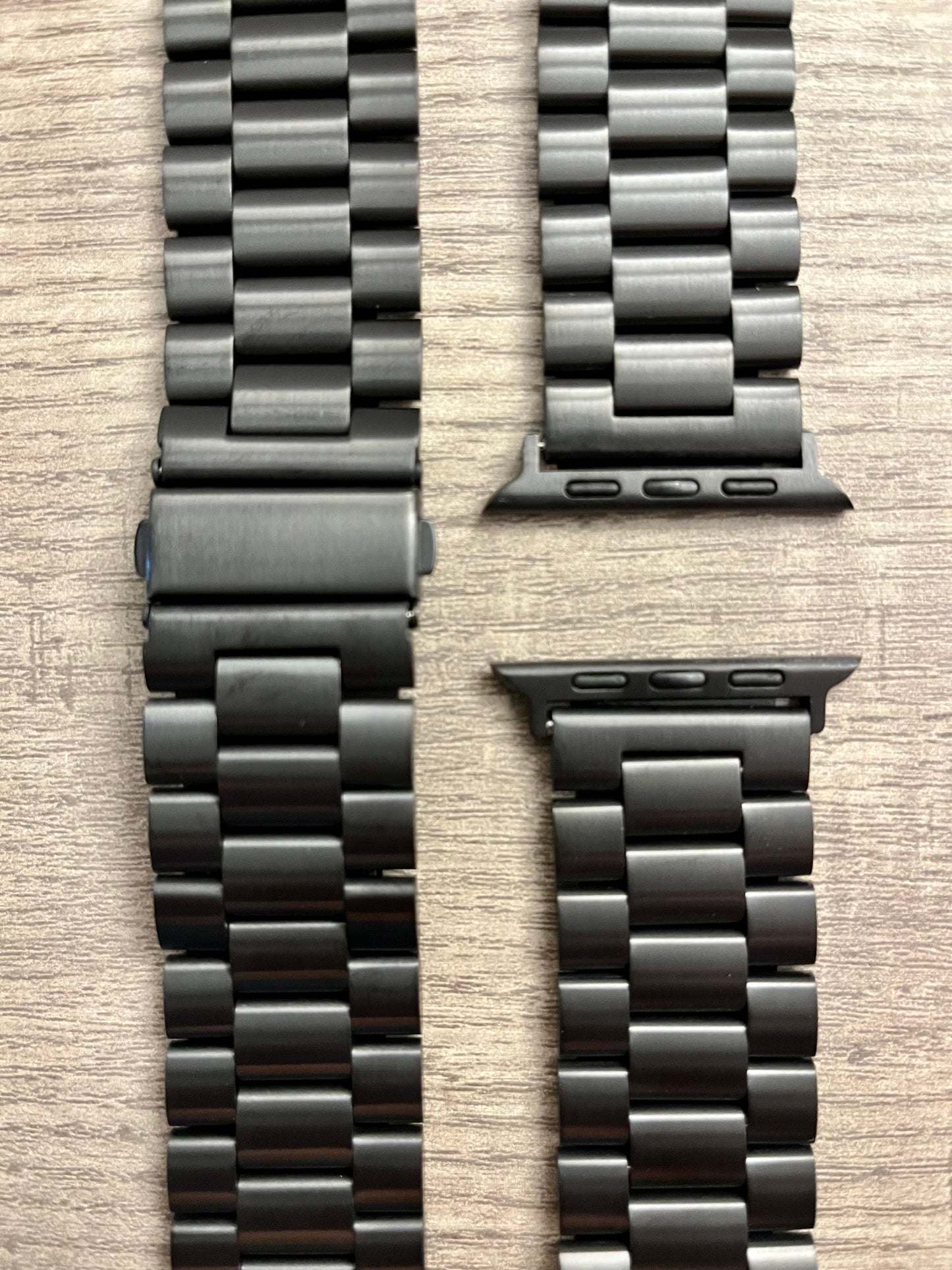 Black Metal Adjustable Link Band