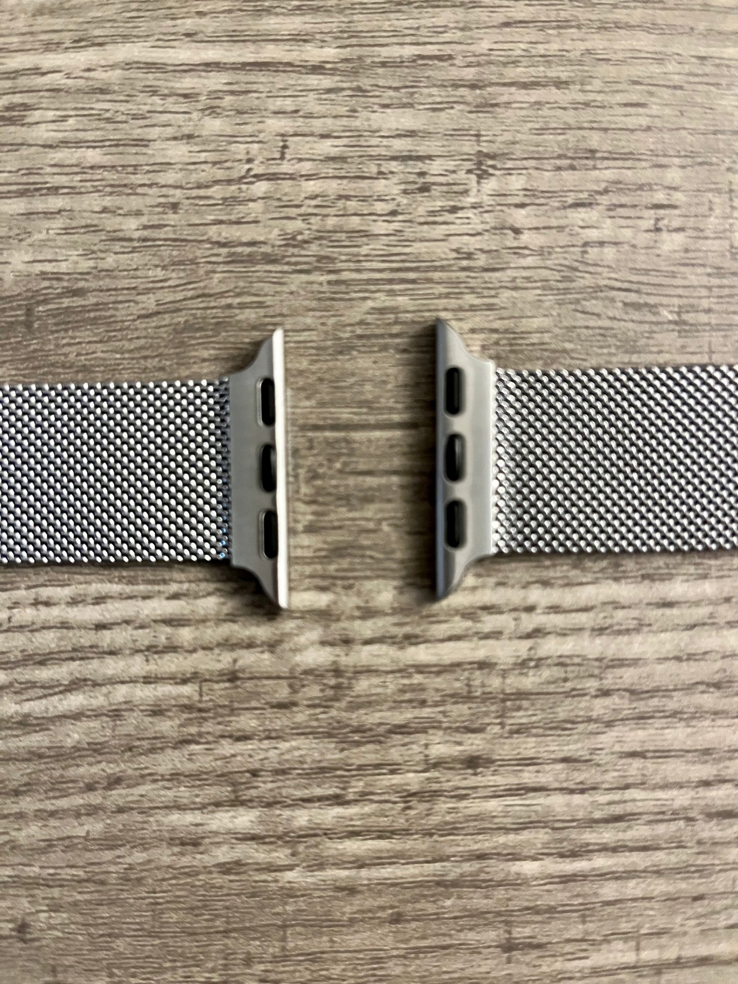 Silver Mesh Magnetic Band