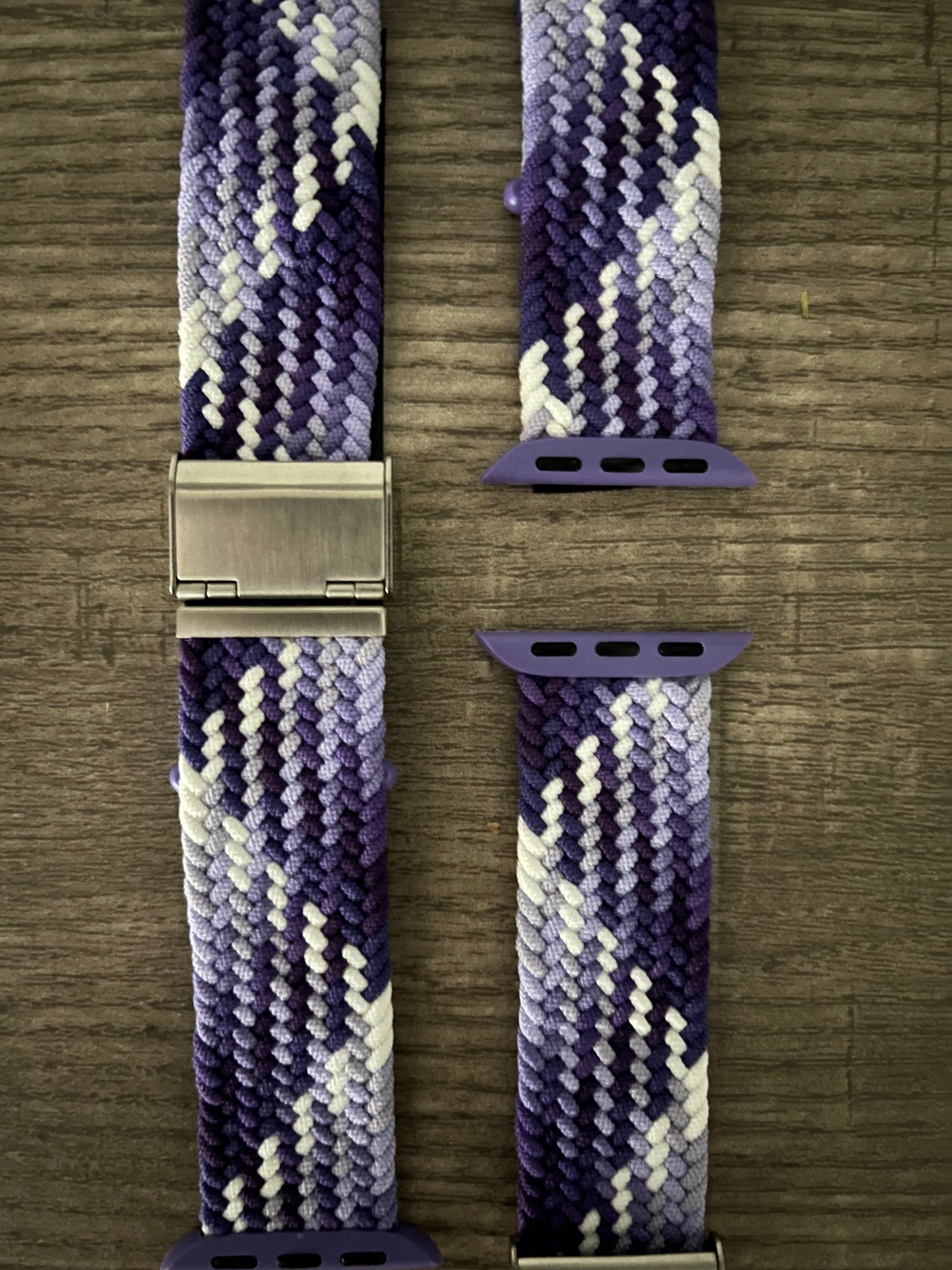 Braided Nylon Band - Grape