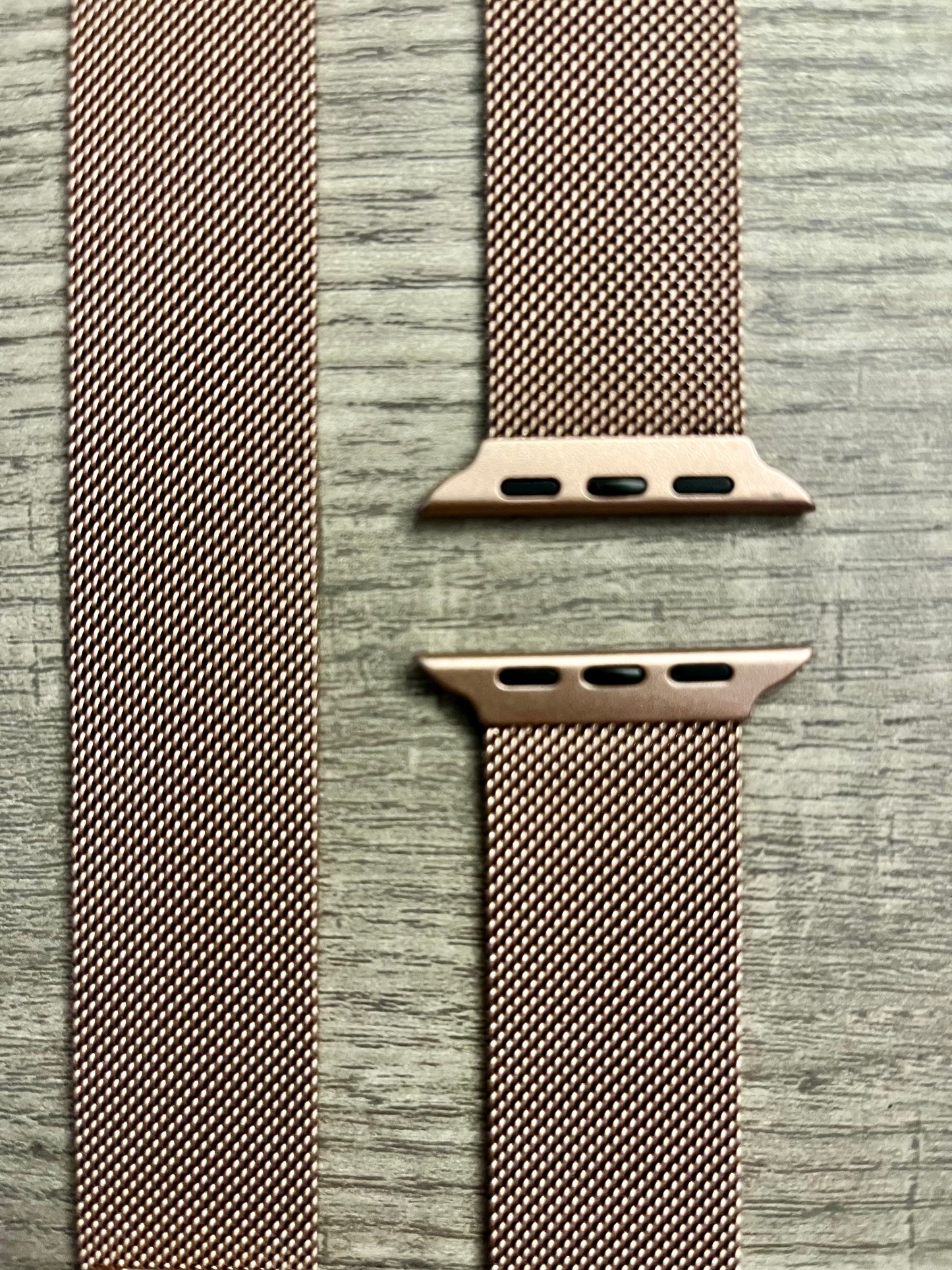 Rose Pink Mesh Magnetic Band