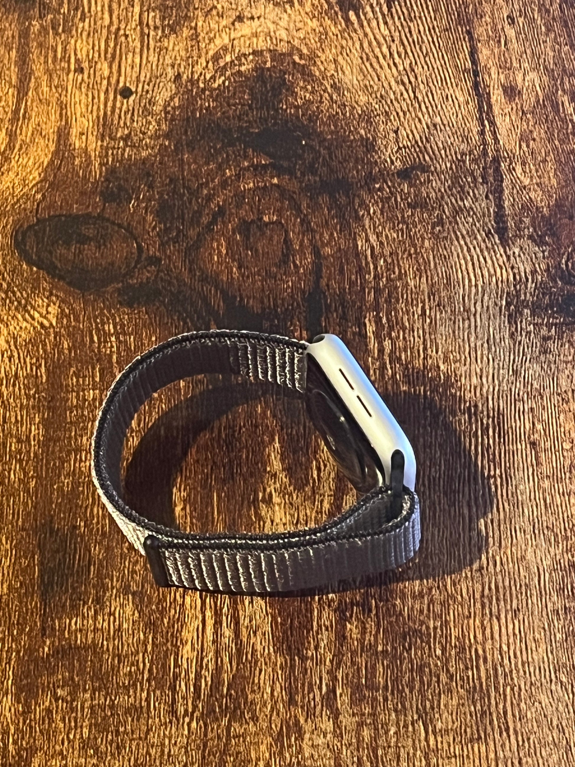 Anchor Gray Nylon Sport Loop Band Sport Watch Bands