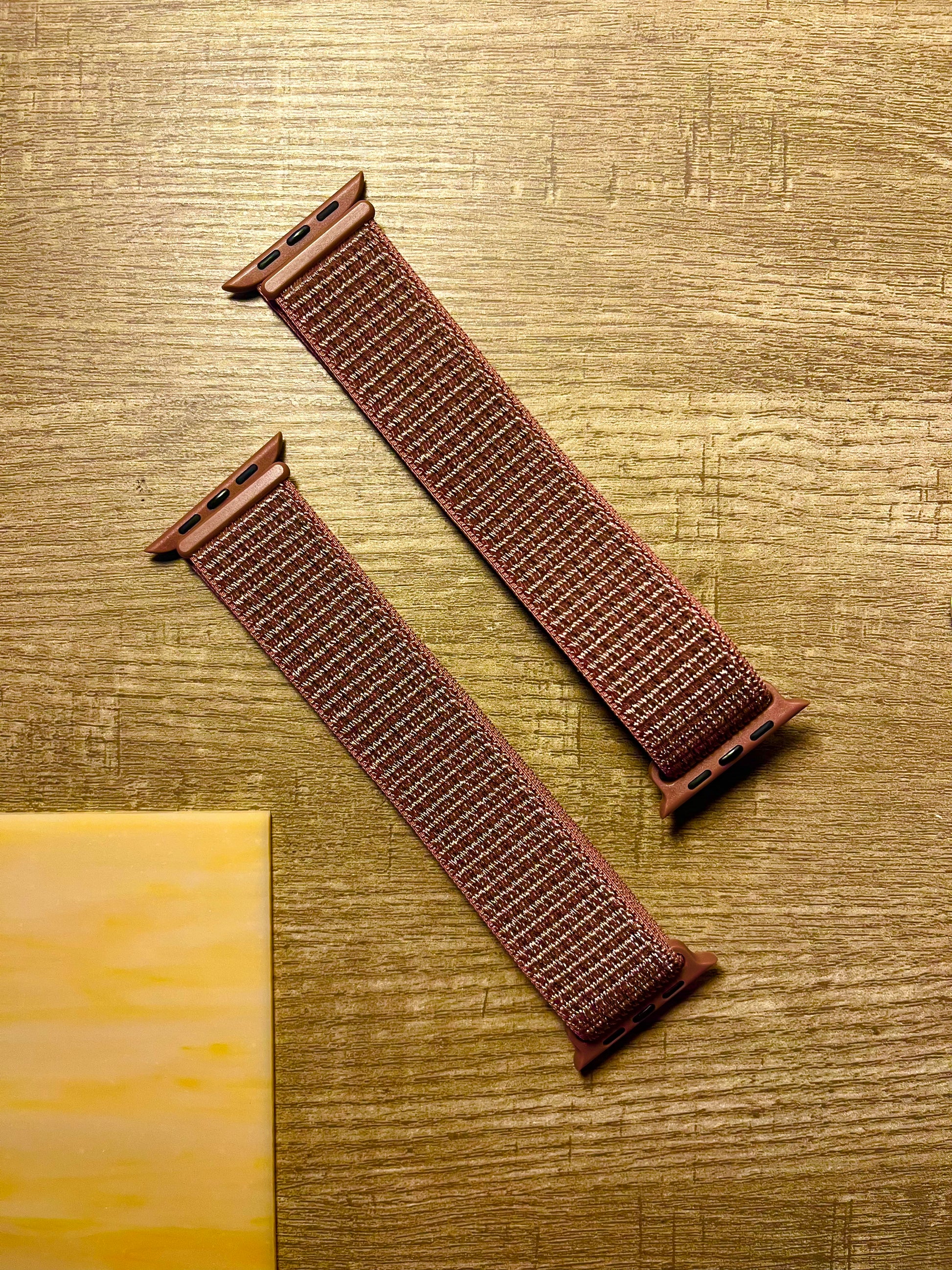 Smokey Mauve Nylon Sport Loop Band Sport Watch Bands