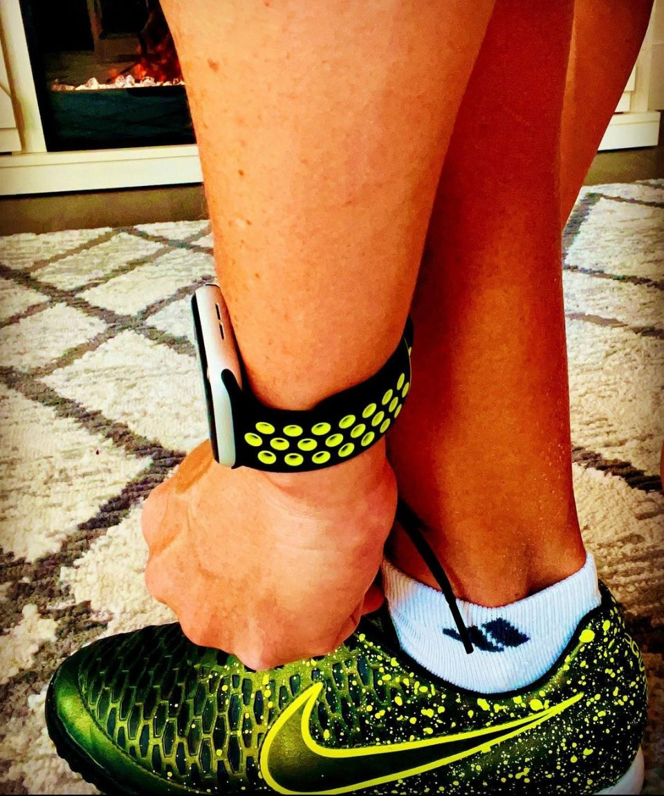 Black & Yellow Soft Silicon Sport Style