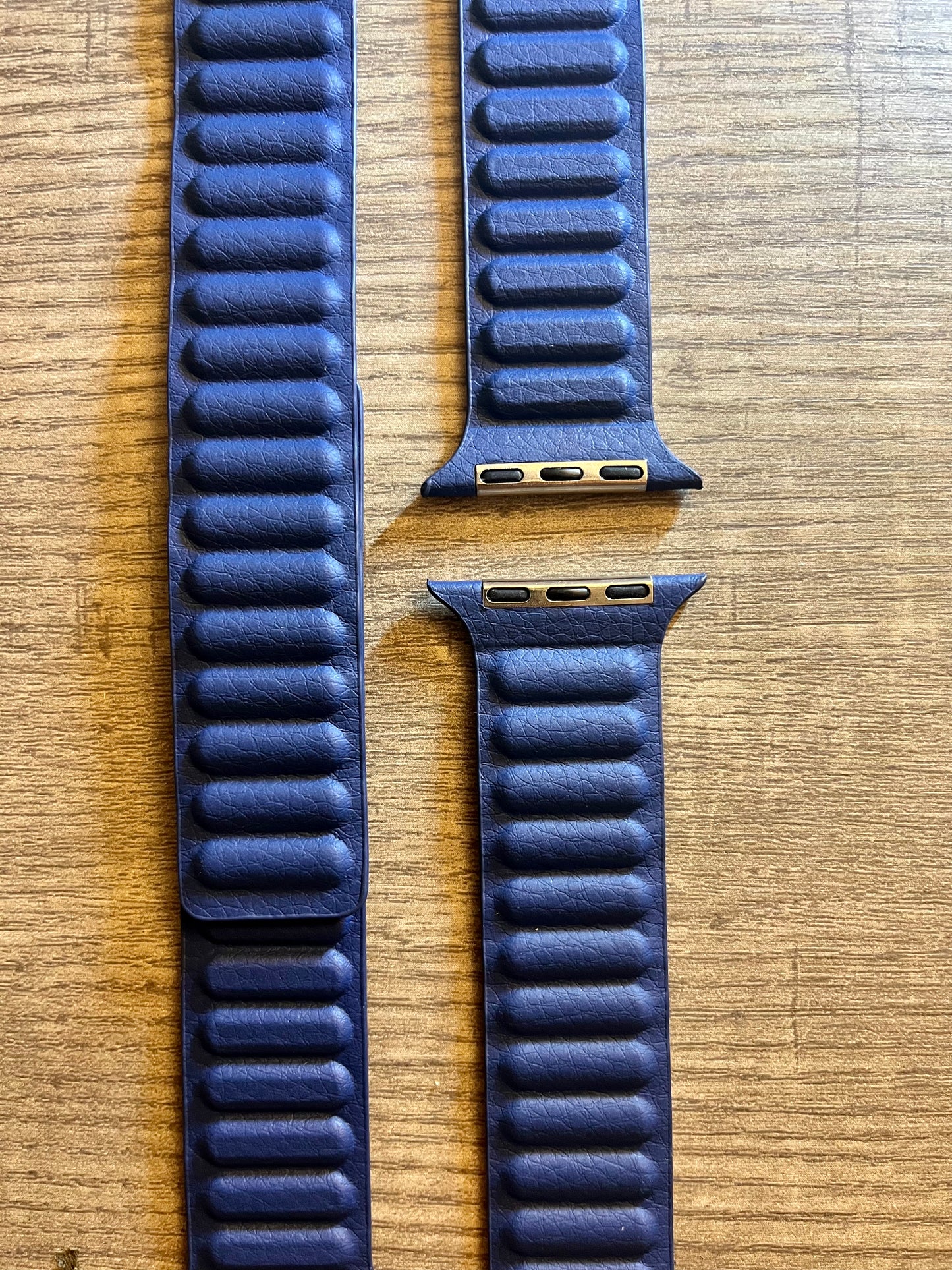 Midnight Blue Leather Magnetic Band