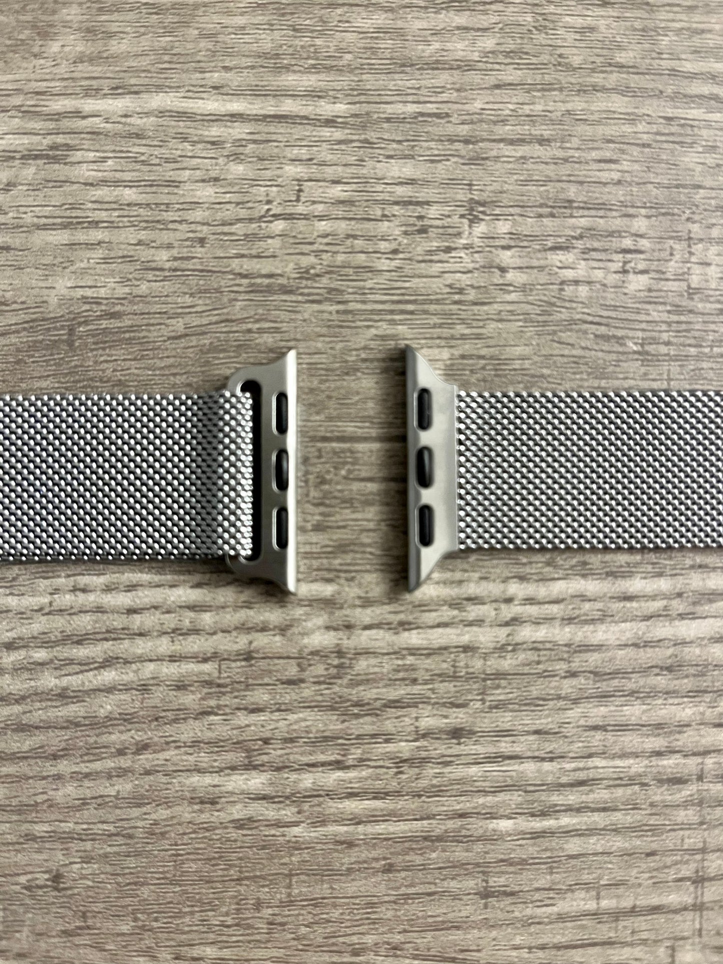 Mesh Silver magnetic metal band - Silver