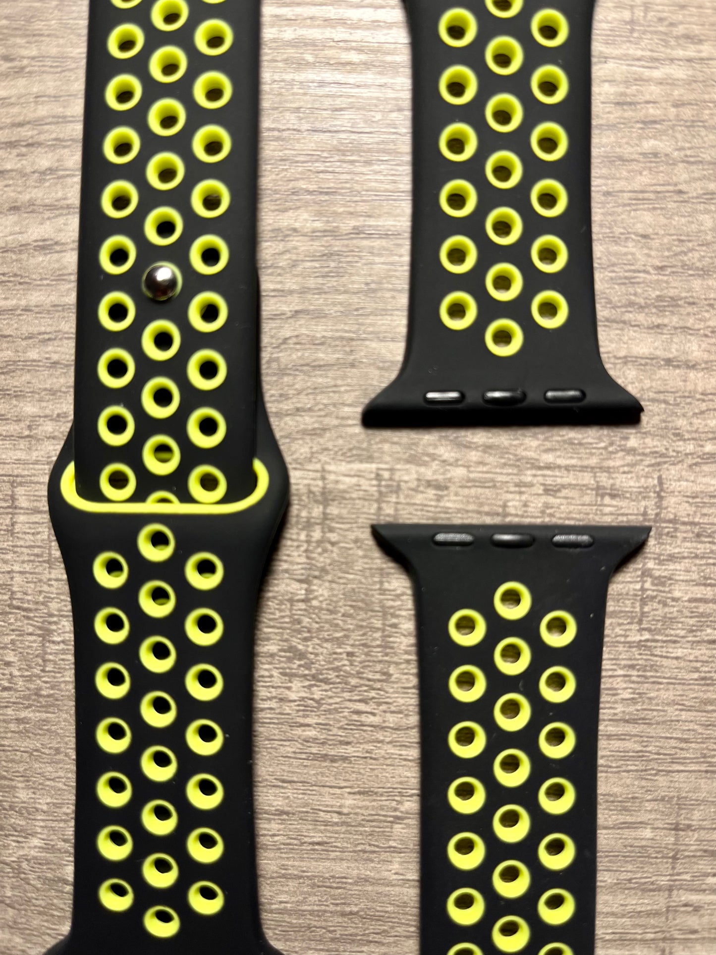 Black & Yellow Soft Silicon Sport Style