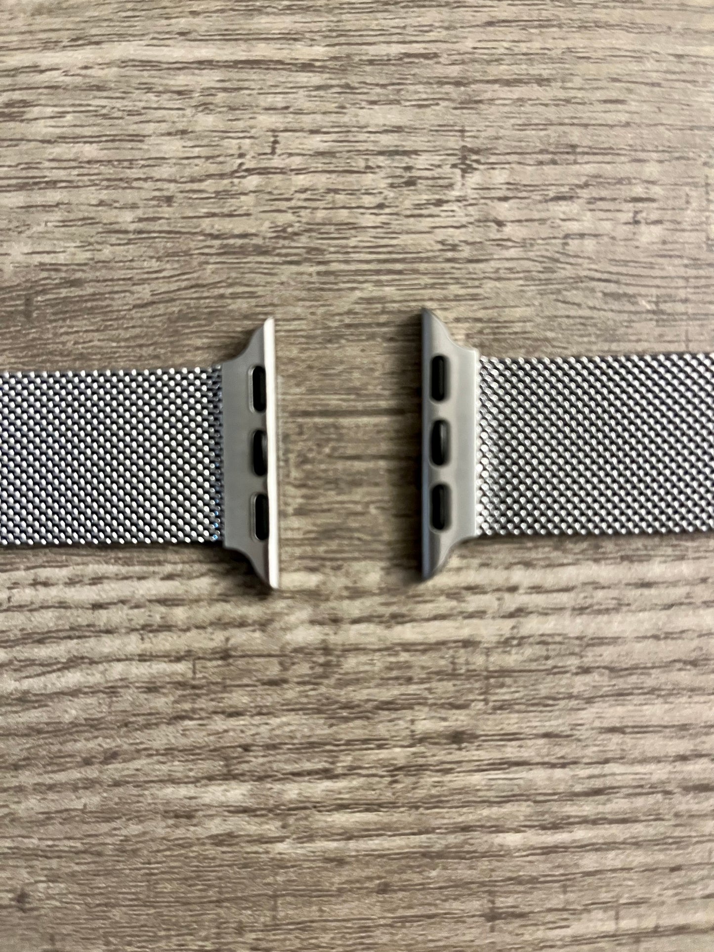Silver Mesh Magnetic Band