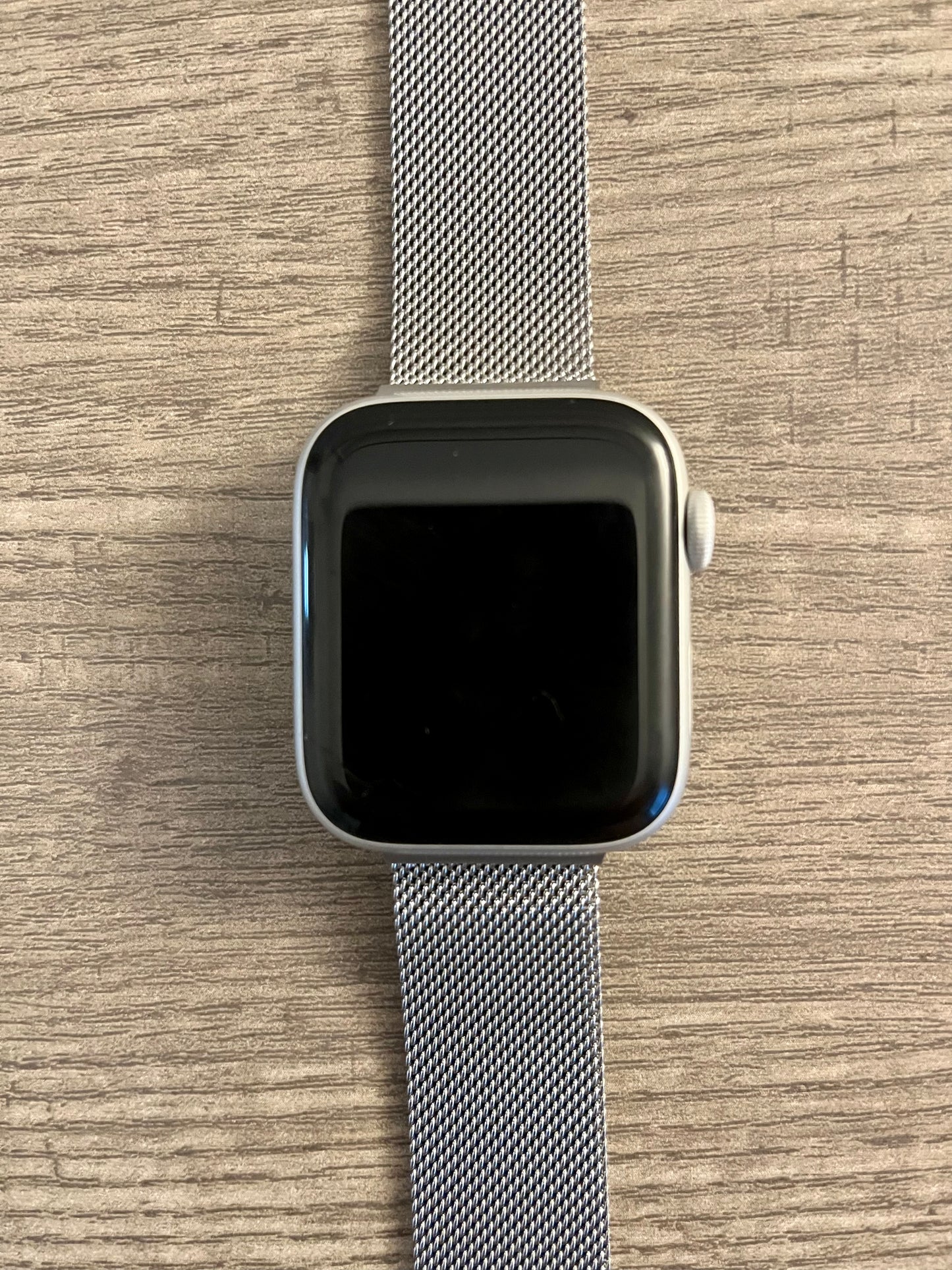 Silver Mesh Magnetic Band